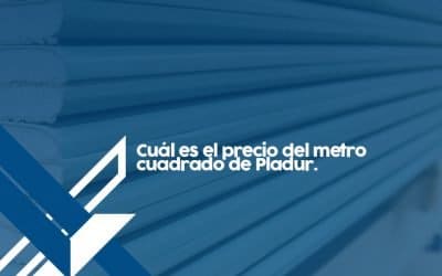 ¿Cuál es el precio del Pladur por metro cuadrado?